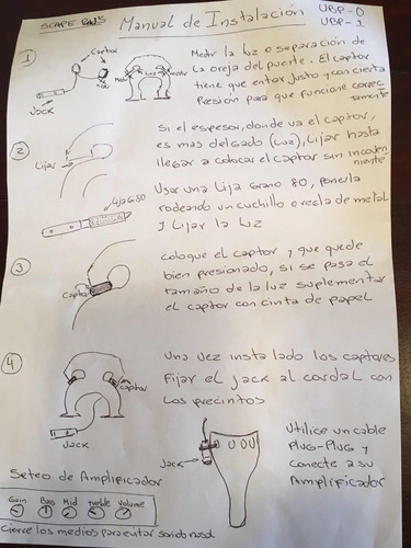 Microfono Contrabajo Ubp-1 (sin Ruido Ni Acople)
