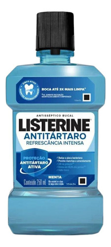 Antisséptico Bucal Listerine Antitártaro 250ml