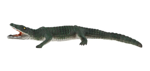 Realista Cocodrilo Salvaje Animal Modelo Estatuilla Juguete