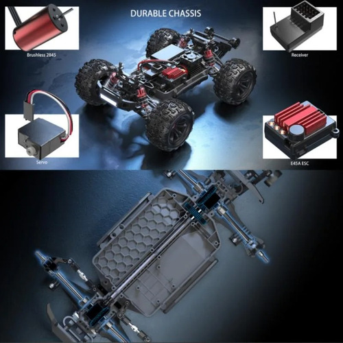 Automodelo Elétrico Brushless 3s Mjx Hyper Go 16208