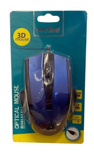 Weibo 3d Mouse Usb Optico Gamer Retroiluminado 3200dpi