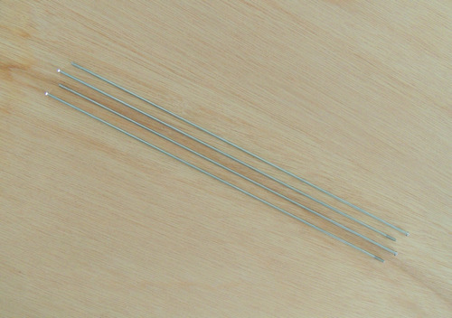 Pillar Spokes Rayos Rectos (straight-pull) Plata