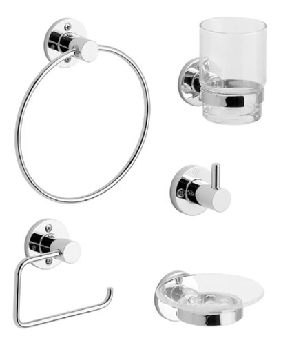 Fv Arizona Set Accesorios Baño 5 Piezas 0179.05/b1 Oferta