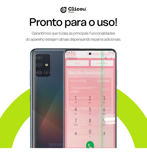 Samsung Galaxy A51 128gb 4gb Ram 48mp Usado Leia Descrição (Usado)