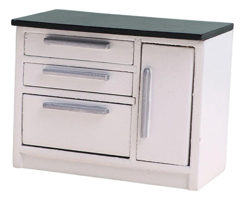 1/12 Casa De Muñecas Fregadero De Cocina Muebles Estilo D