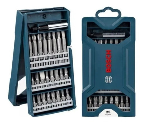 Set Juego Kit Bosch 25 Pieza Puntas Prolongación Mini-x-line