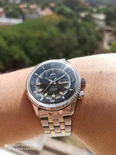 Espetacular Orient King Diver Automático 3 Chaves Giratório