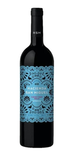 Pack De 6 Vino Tinto Hacienda San Miguel Reserva 750 Ml