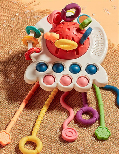 A 1 Juguete Sensorial For Bebé Con Cordón De Mano Divertido