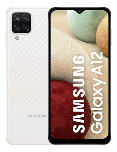 Samsung Galaxy A12 - Dual Sim - 64 Gb Blanco - Como Nuevo!!