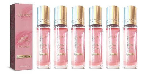 6x Perfume Femenino Neutro Feromonas Hormonales Atrae