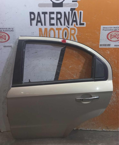 Puerta Trasera Izquierda Chevrolet Aveo Original (839494)