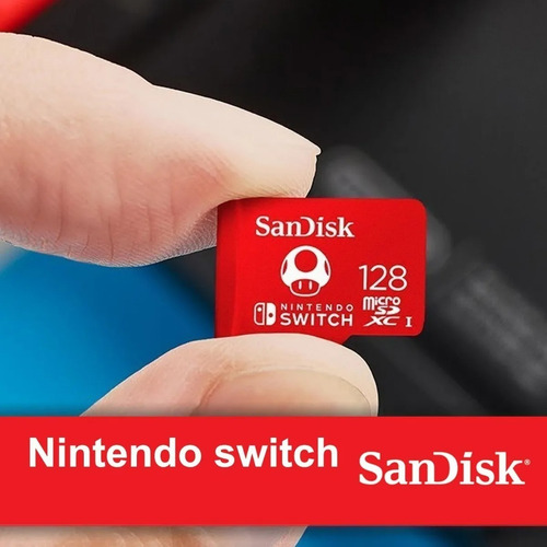 Imagen 4 de 6 de Sandisk Memoria Micro Sd 128gb 4k Nintendo Switch Xc U3 V30