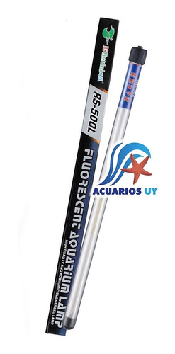 Tubo De Luz Tricolor Sumergible Para Acuario, 40cm. Rs-400l