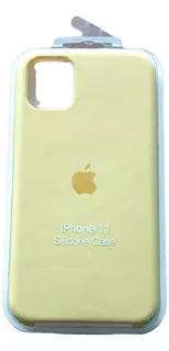 Silicon Case + Vidrio Full iPhone 11