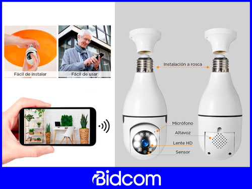 Cámara De Seguridad Full Hd Gadnic Visión Nocturna Kit X2