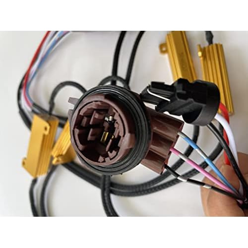 2 Piezas De Resistencias De Carga Led 3157 4157 De 50w ...