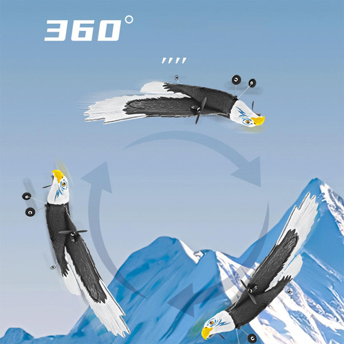Avião Rc Brinquedo Rc Eagle Presente Fácil De Jogar Anti