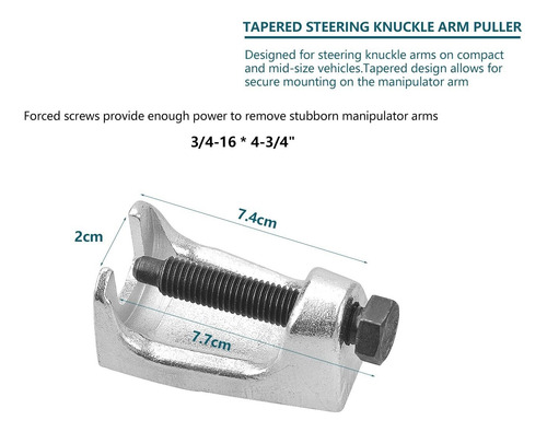 Separador De Rótula De 5 Piezas, Extractor De Brazo