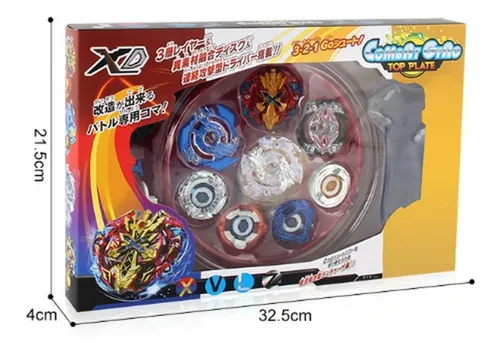 4 Piezas, Peonzas Bey Blade Burst Con Lanzador