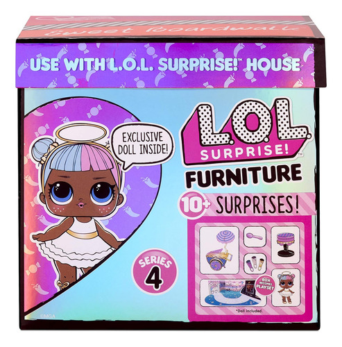 Juego Plegable L.o.l. Surprise Furniture Con Muñeca Sugar