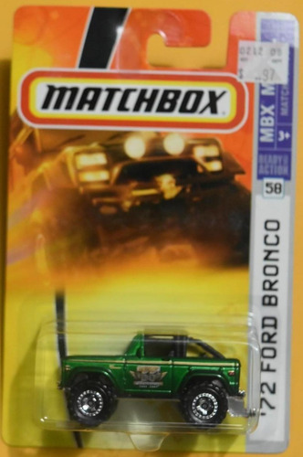 Matchbox Ford Bronco 1972  #58