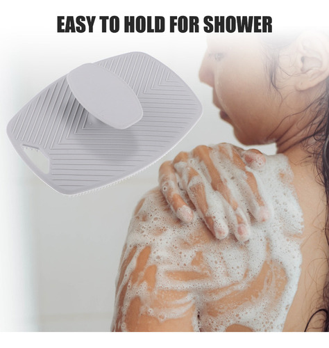 Cepillo De Baño Ducha De Silicona Exfoliante Cuerpo Masaje