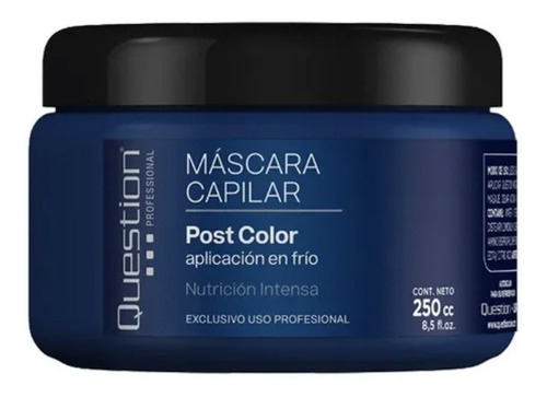 Mascara Capilar Question Post Color Nutricion Brillo  250cc