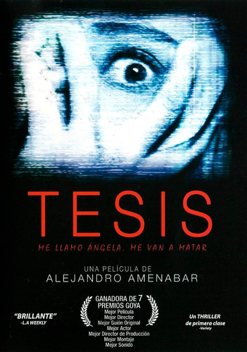 Tesis Alejandro Amenabar Pelicula Original Dvd