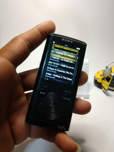 Reproductor Sony Walkman 4gb Nwz-e453 Excelente Negro (Usado)