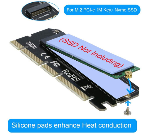 Disipador De Calor De Disco Duro Externo Ssd Solido M.2