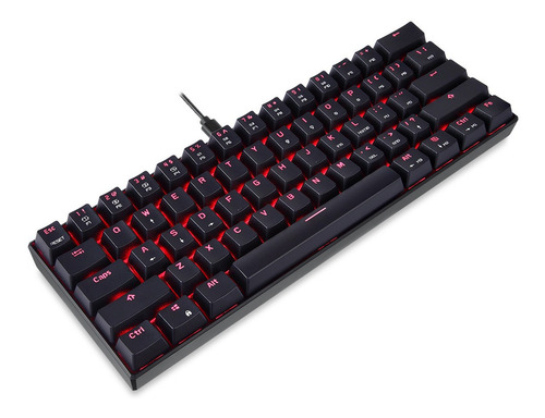 Motospeed Ck61 Rgb Teclado De Juego Mecánico Outmu