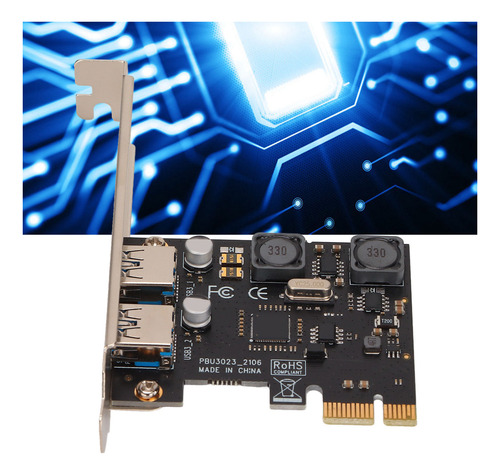 Adaptador De Panel Frontal Usb Pcie A Tarjeta De Expansión 3
