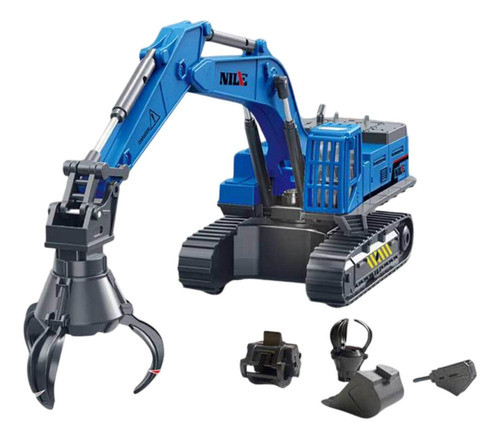 Vehículos De Construcción, Juguete De Ingeniería, Azul