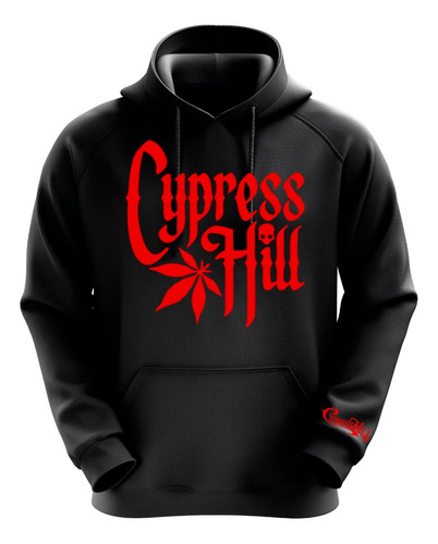 Polerón Negro Cypress Hill Diseño 3