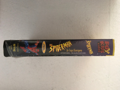 Vhs Original Spider-man La Serie Animada Un Traje Alienigena (Usado)