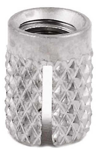 Inserto Roscado E-z Lok De Acero 5 Mm Para Plásticos Flush