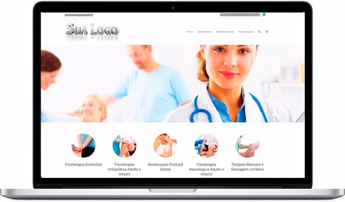 Site Para Clínica De Fisioterapia,consultórios Terapeutas