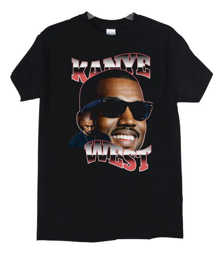 Polera Kanye West Face Smile Abominatron