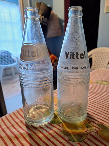 Antiguas Botellas De Agua Vittel  Cc 500 Precio Por Unidad 