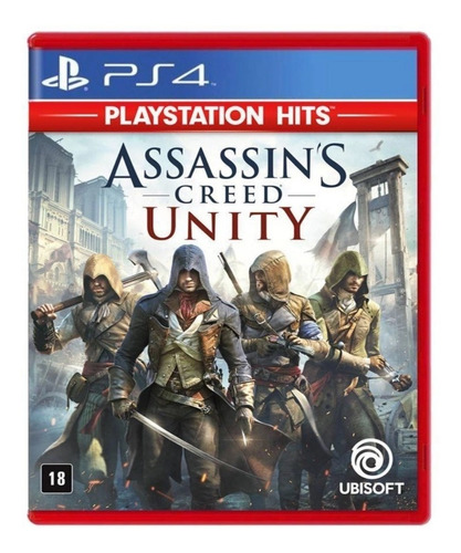 Jogo Midia Fisica Assassins Creed Unity Original Para Ps4
