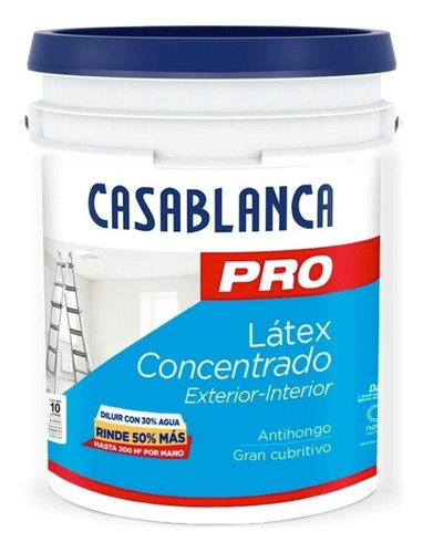 Latex Casablanca Pro Concentrado Int/ext | 10l
