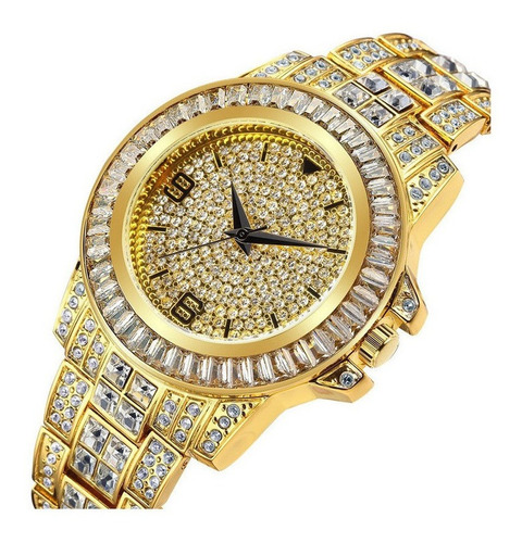 Reloj de moda con diamantes a prueba de agua