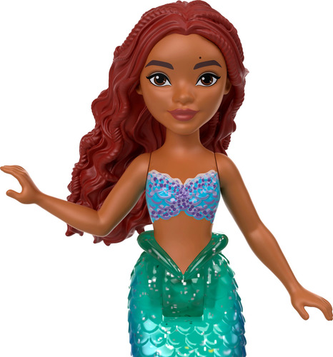 Muñeca Pequeña Ariel De La Sirenita De Toy Disney Con Cola