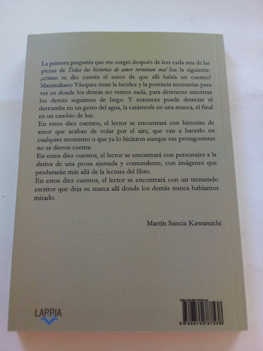 Imagen 2 de 2 de Todas Las Historias De Amor - Vazquez - Larria 2021