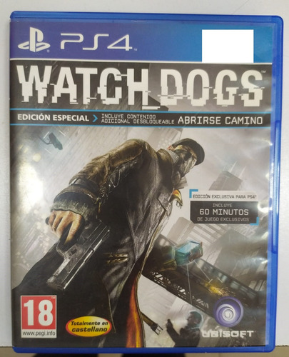 Watch Dogs Ps4