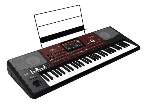 Teclado Sintetizador Workstation Korg Arranger Pa700-or 61 Color Negro & Cobre