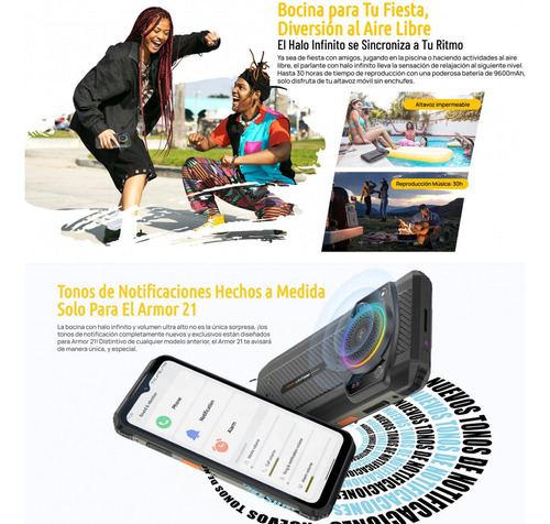 Ulefone Armor 21 Con Cámara Frontal De 16mp Y Android 13