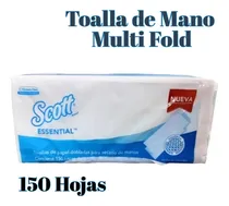 Comprar Toalla Scott Multifold Interfoliada Blanca Paq De 150 Und