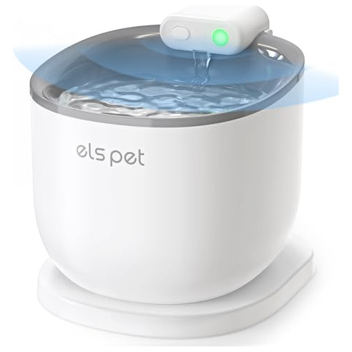 Fuente De Agua Para Gatos: Els Pet Fuente Para Gatos Con Bat